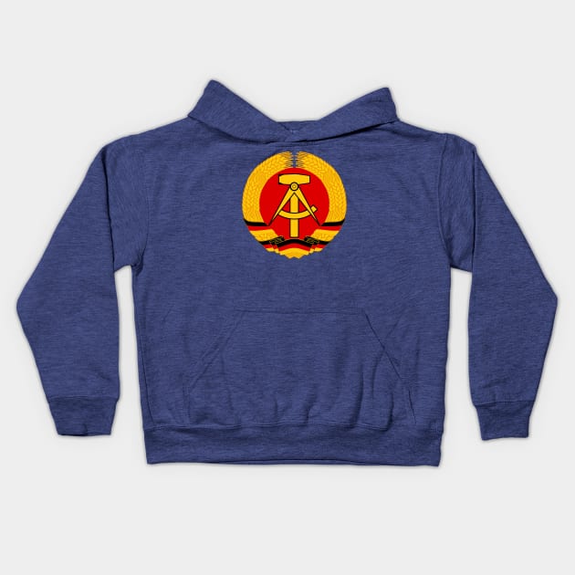 Hedwig: Inch by Angry Inch - Deutsche Demokratische Republik National Emblem Kids Hoodie by Sleepy Charlie Media Merch